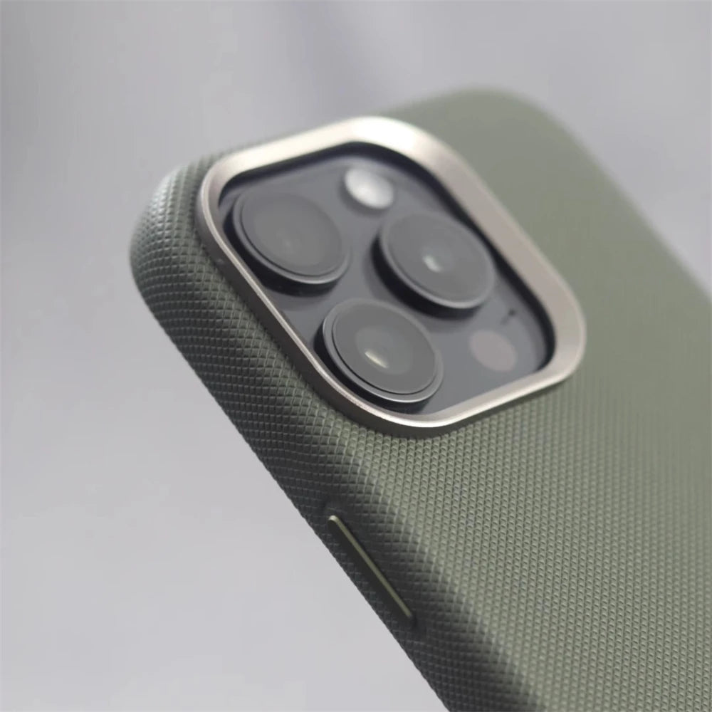 Leather MagSafe Case for iPhone 13 14 15 16 17 Pro Max