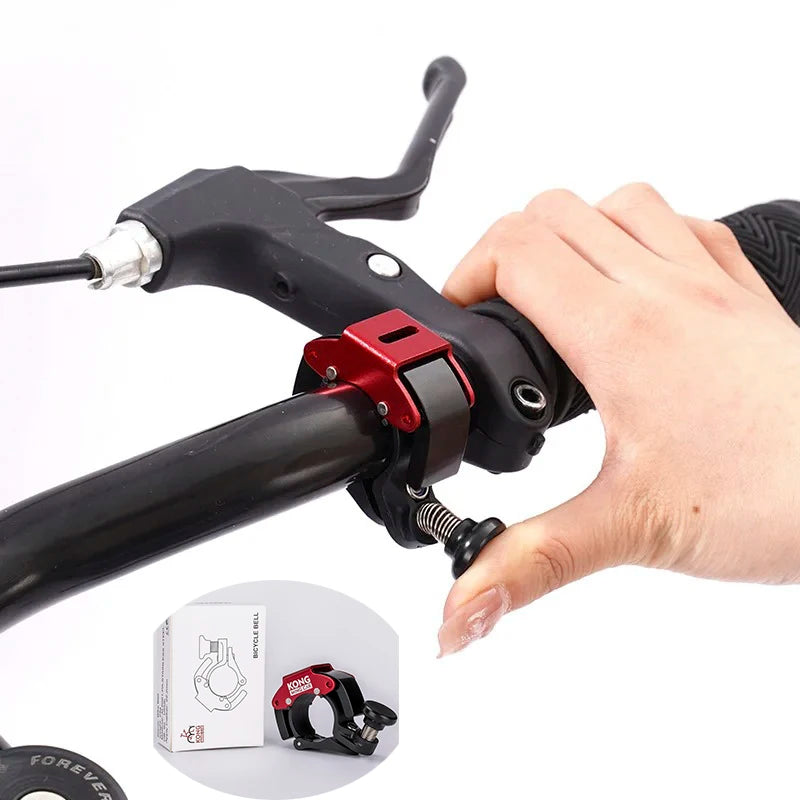 Aluminum Alloy Bicycle Bell Loud Bike Horn for 22.2mm Handlebars