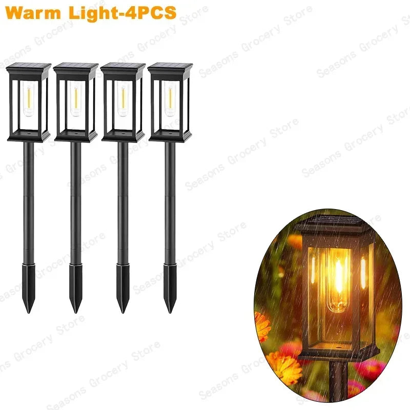 Waterproof Solar Pathway Lights