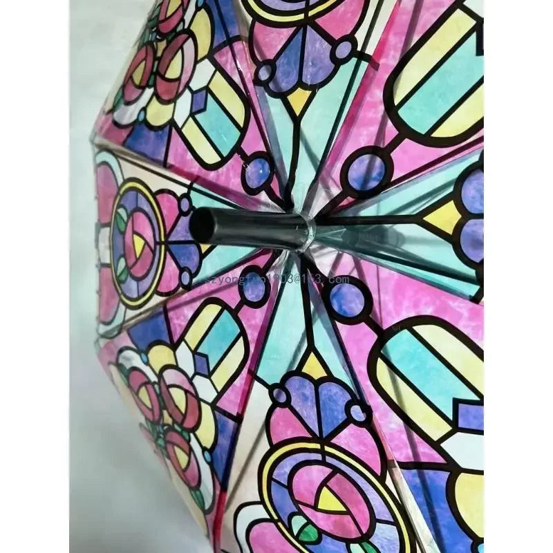 Buy Transparent Long Handle Umbrella