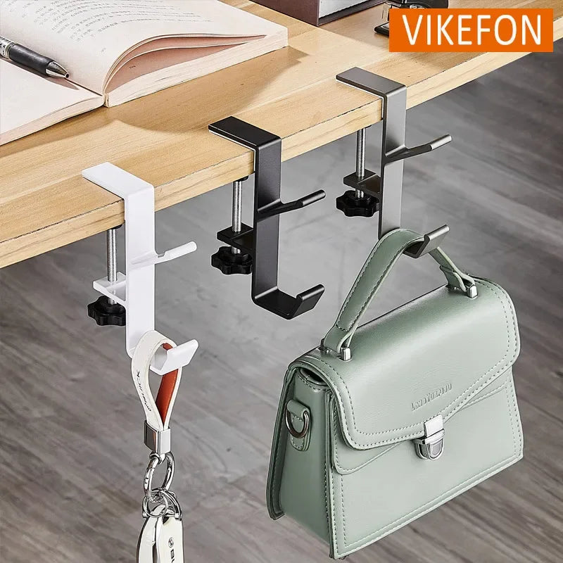 Multi Functional Headphone Stand Table Hook Hanging Holder Metal Rack for Headse
