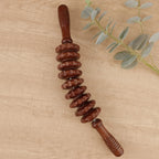 Wooden Therapy Massage Roller Stick for Muscle & Fascia Relief