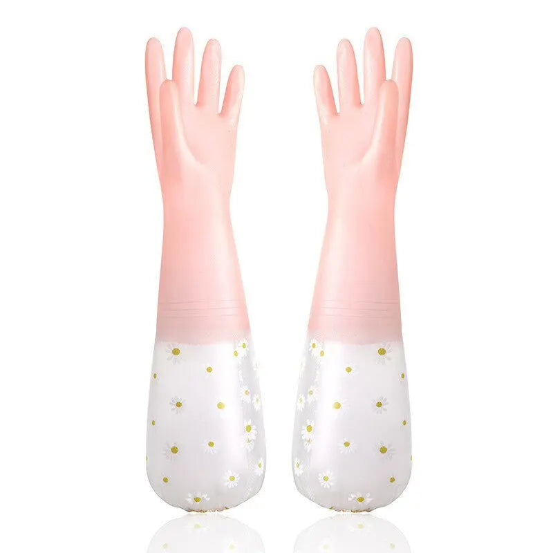 Waterproof Cleaning Gloves Latex Rubber Gloves