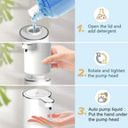 Automatic Soap Dispenser Touchless USB Rechargeable Infrared Foam/Liquid