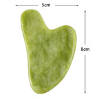 Natural Stone Gua Sha Face Scraping Jade Skin Firming Roller