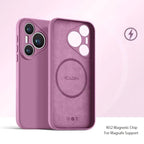 Magnetic Liquid Silicone Case for Huawei Pura 80 70 P60 Nova 14 Pro