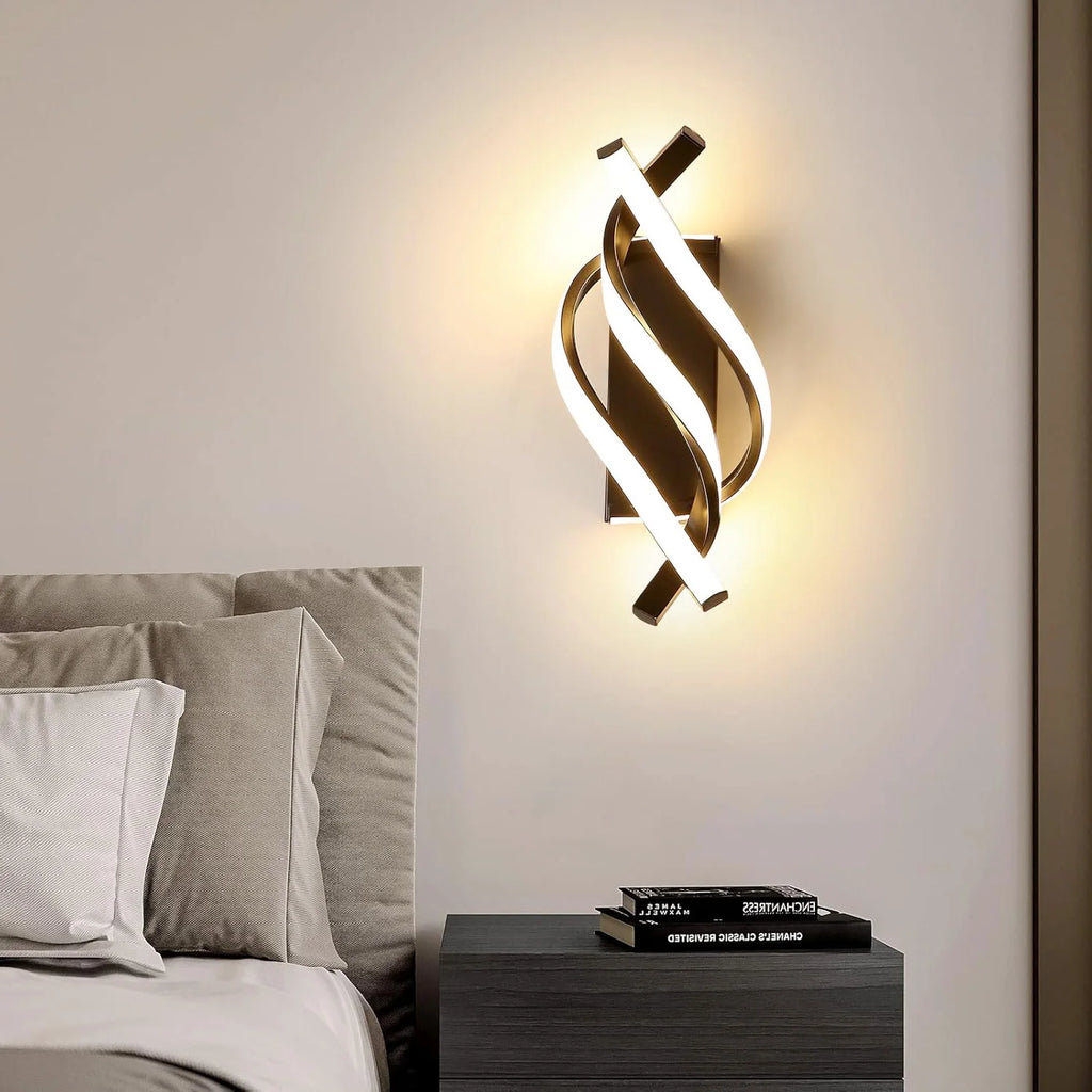 22W Minimalist LED Wall Light 2500LM Living Room Lamp