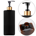 Shower Soap Dispenser Set Refillable Shampoo, Conditioner & Soap Bottles