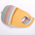 Food Grade Silicone Baby Bibs Waterproof Feeding Bib