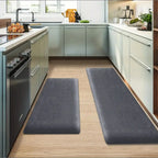 Long Kitchen Floor Mat UK Thick Flannel Non-Slip Door Rug