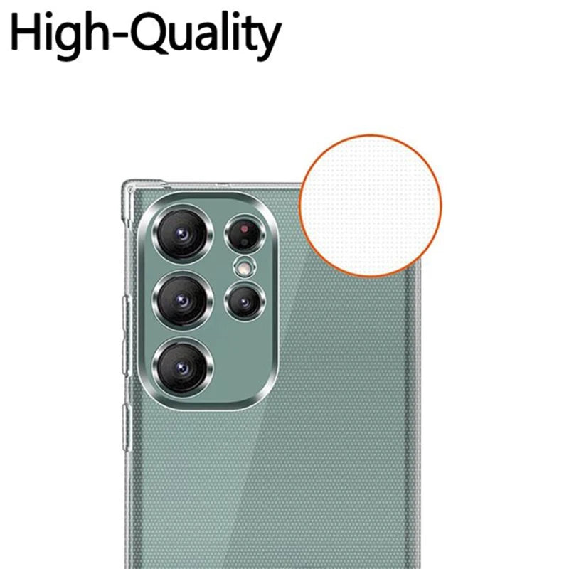 Clear Shockproof Case for Samsung Galaxy S21 S22 S23 S24 S25