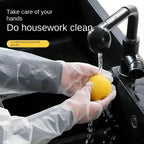 Disposable Long Arm Gloves Waterproof CPE Gloves