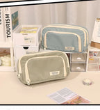 Large Capacity Pencil Case Stationery & Cosmetics Storage Bag