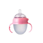 Silicone Baby Feeding Bottle Anti-Choking Nipple Cup