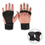 Workout Gloves Half Finger Wrist Wrap Gym Weight Lifting Cycling