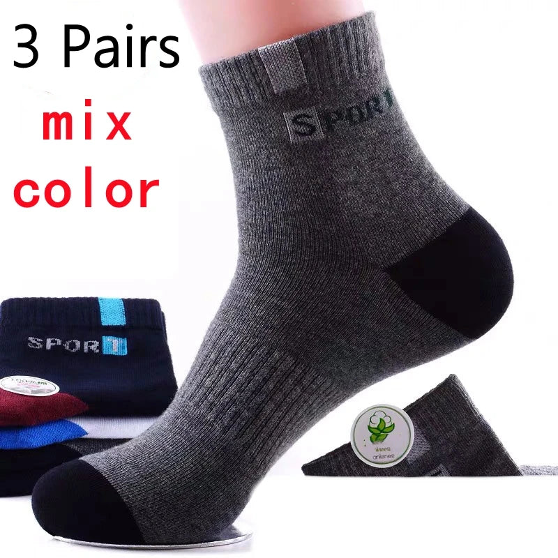 Mens Bamboo Socks Breathable Odour Free Business Sport Socks Multipack
