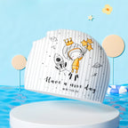 Cartoon Kids Silicone Swimming Cap Waterproof Swim Hat