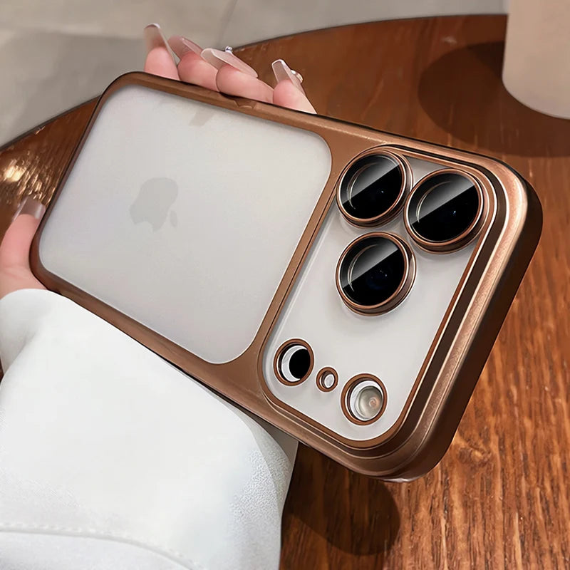 Luxury Soft Matte Case for iPhone 17, 16, 15, 14, 13 Pro Max