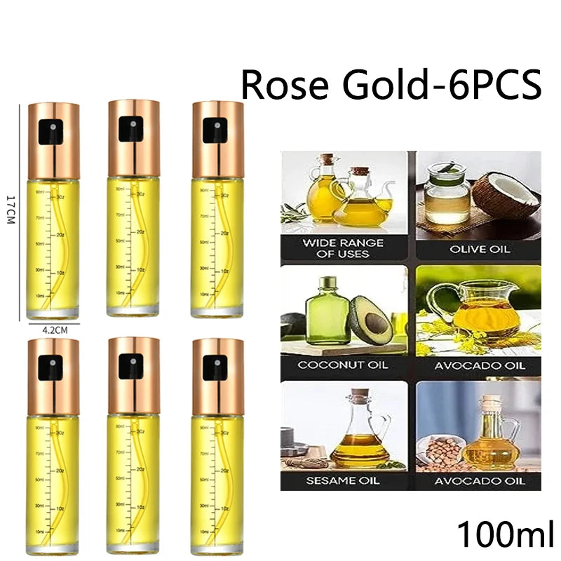 Glass Oil Sprayer for Cooking Olive Oil Spray Bottle for BBQ & Salad