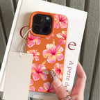 Bright Colorful Flower Case for iPhone 17 16 15 14 13 12 Pro Max Cover