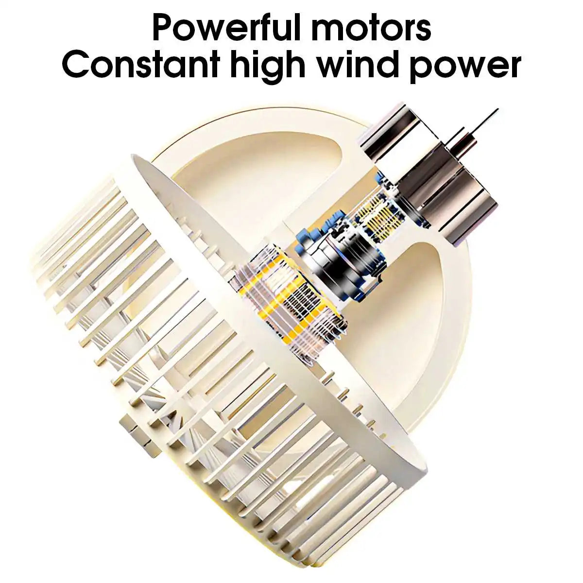 USB Plug-In Mini Fan UK Foldable Portable Cooling Desk Fan