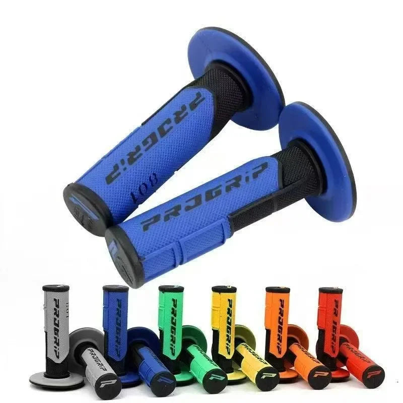 Universal 22-24mm Motorcycle Handle Grips Anti-Slip Waterproof