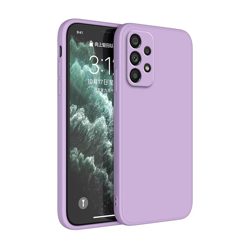 Silicone Camera Protection Case for Samsung Galaxy A Series 5G