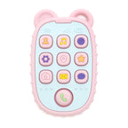 Baby Phone Teether Silicone Sensory Toy for Infants