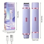 Womens Electric Razor 2 in 1 Wet Dry Portable Hair Remover