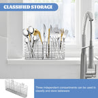 Stainless Steel Utensil Holder Hanging Cutlery Rack