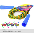 Soft Cotton Rubber Skipping Rope Kids Adults School PE Fitness