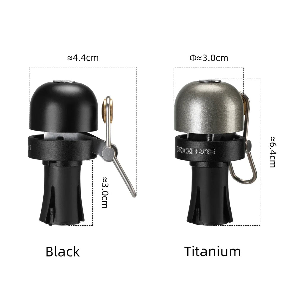 ROCKBROS Handlebar Plug Bicycle Bell 80dB Bike Horn