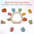 Baby Dinosaur Silicone Teether BPA Free Chew Toy