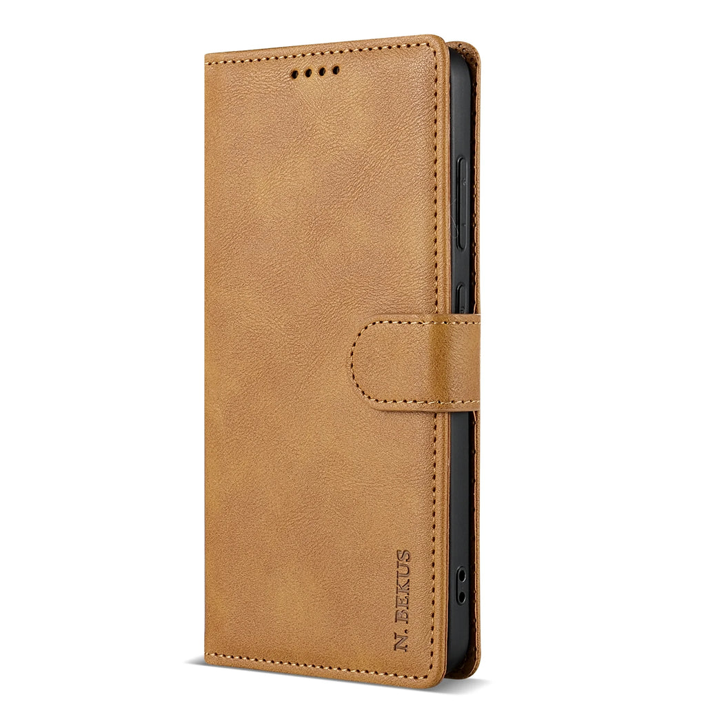 Business Leather Wallet Case for Samsung Galaxy S22 S23 S24 S25 S26