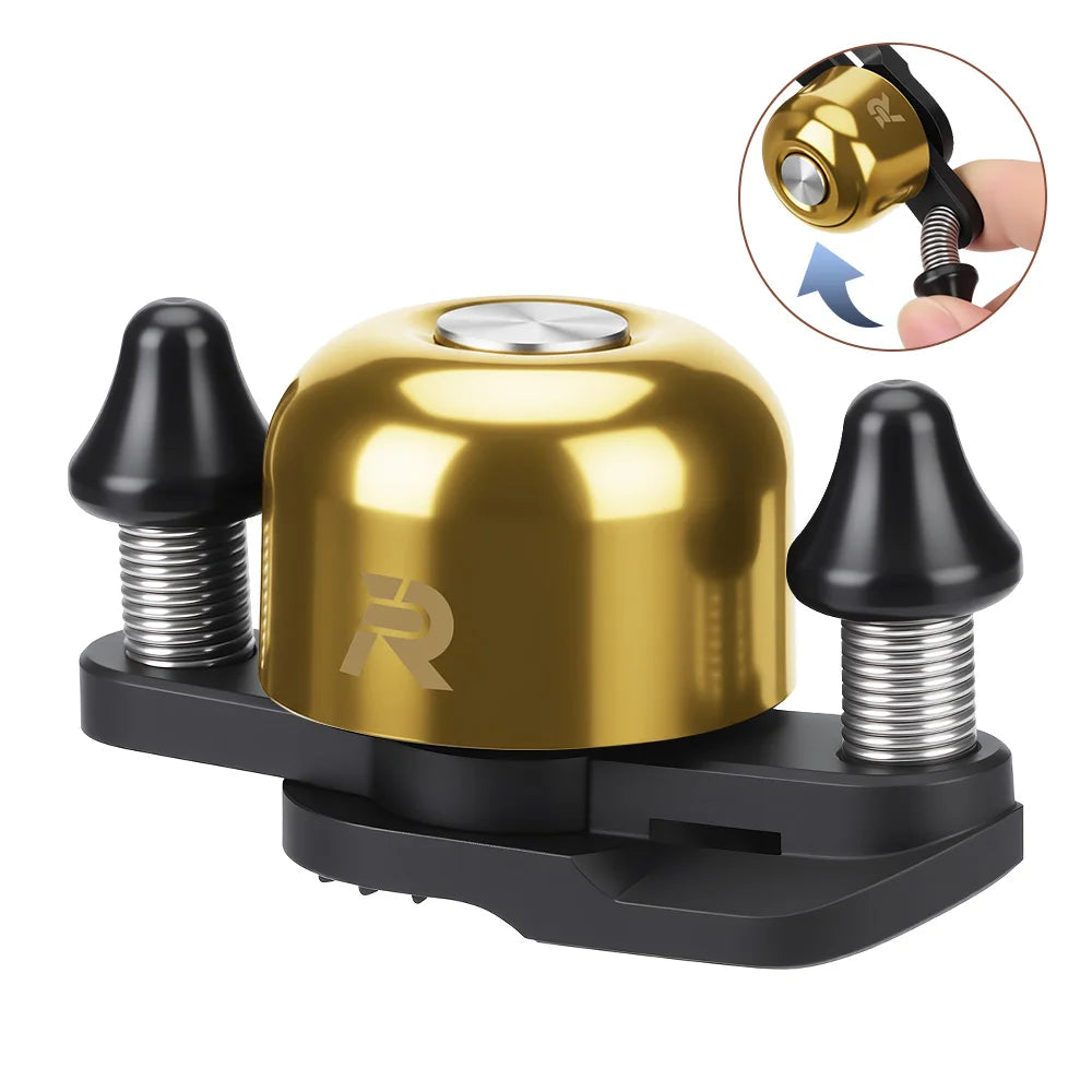 Rockbye Bike Bell 100dB Loud Cycling Horn Alarm for Road Bikes