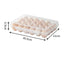Portable Egg Storage Box Fridge Egg Holder
