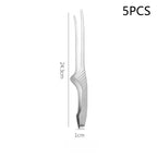 Korean BBQ Tongs UK Stainless Steel Grill Cooking Tools