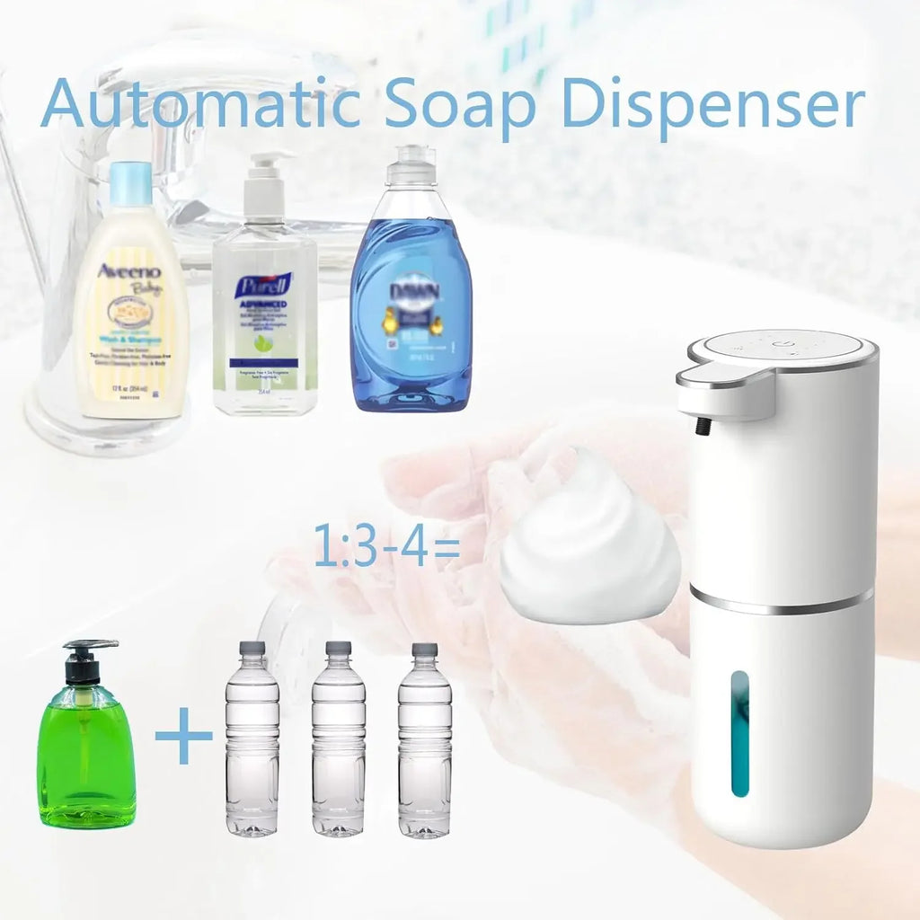 Automatic Soap Dispenser Touchless USB Rechargeable Infrared Foam/Liquid