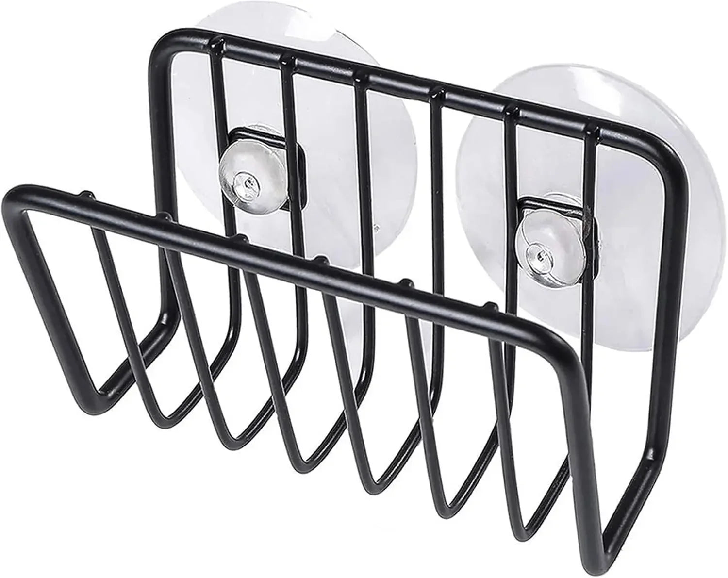 Stainless Steel Sponge Holder Suction Cup Kitchen Sink Caddy