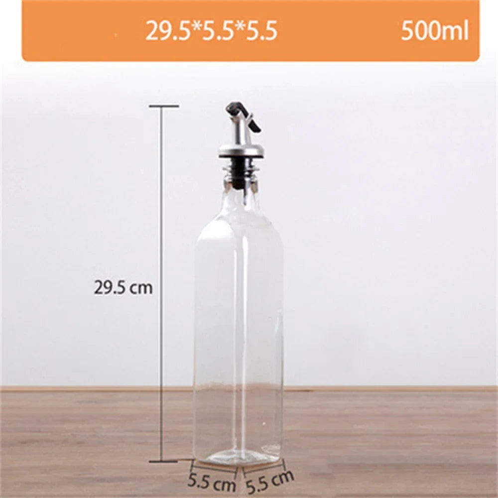 Oil Pot Bottle Leak-Proof Kitchen Seasoning Dispenser