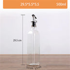 Oil Pot Bottle Leak-Proof Kitchen Seasoning Dispenser