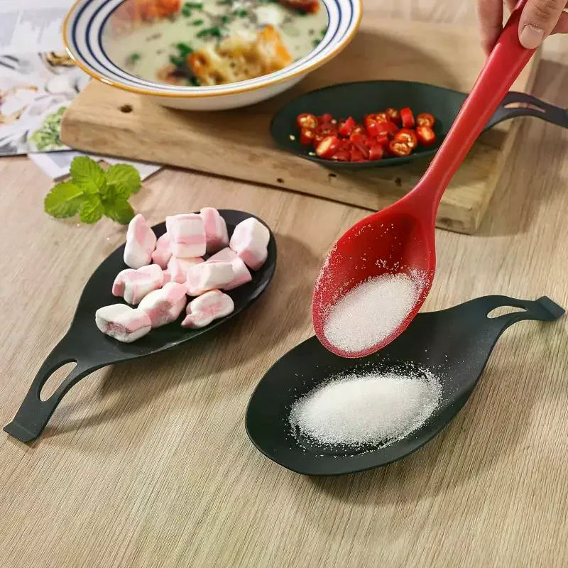 Silicone Spoon Rest Heat-Resistant Utensil Holder