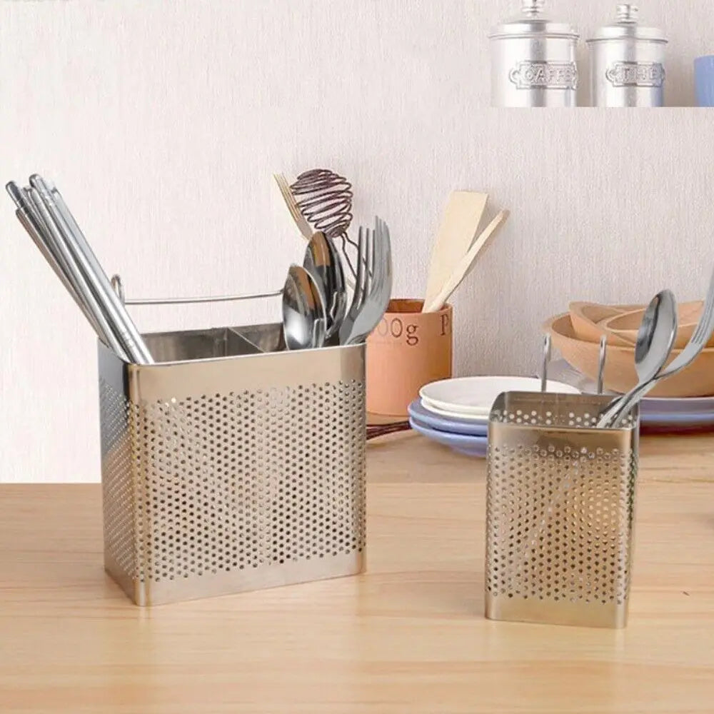 Stainless Steel Chopstick Holder Cutlery Drainer
