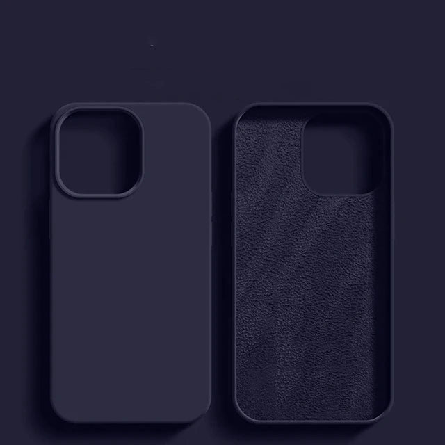 Shockproof Silicone Case for iPhone 11 12 13 14 15 16 17 Pro Max
