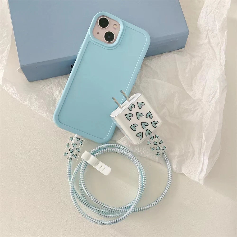 4-in-1 iPhone Charger Protector 18W/20W Cable Cover