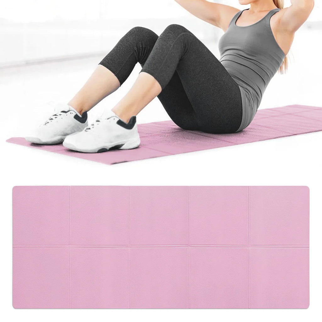 4MM EVA Yoga Mat Anti-Slip Fitness Mat for Pilates Gymnastics Exercise