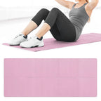 4MM EVA Yoga Mat Anti-Slip Fitness Mat for Pilates Gymnastics Exercise