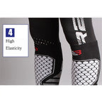 Anatomical support and durable stitching layout of professional unisex winter skiing long socks