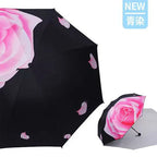 Buy Blue Sky Clouds Folding Umbrella UV Protection Parasol