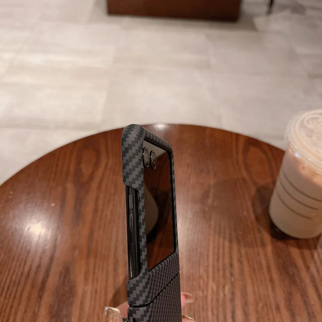 Premium Carbon Fiber Phone Case for Motorola Razr 70 60 50 Ultra